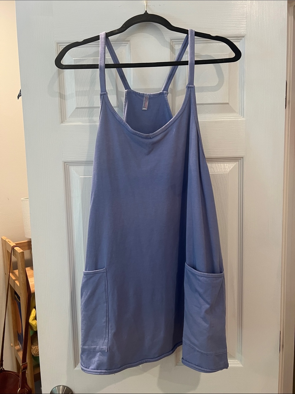 Casual Free People Lavender Tank Dress with Pockets